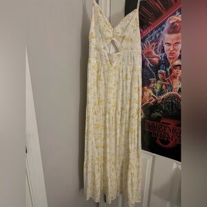T.J.Maxx Yellow Floral Dress